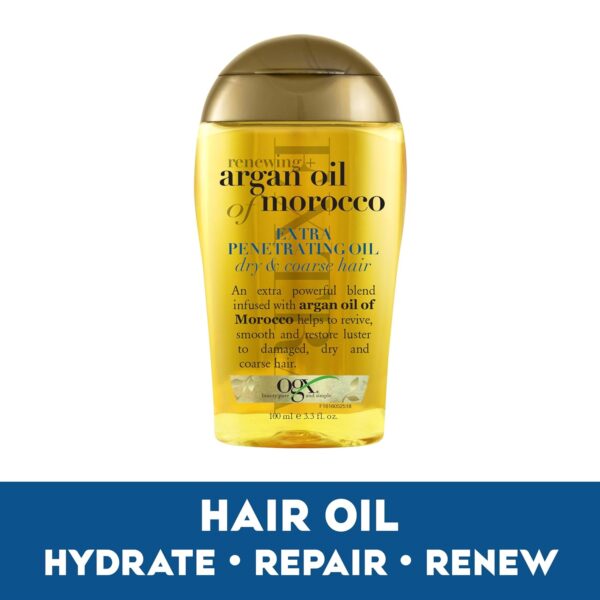 OGX Renewing + Argan Oil of Morocco Extra Penetrating Oil 3.3 fl oz - Image 5