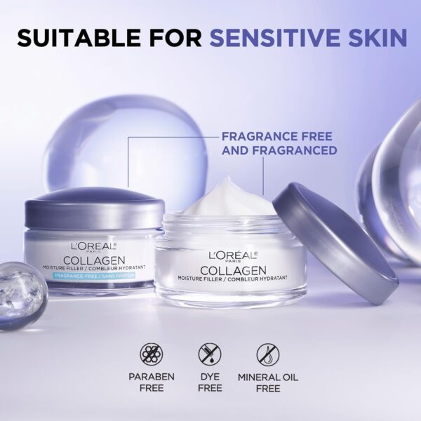 L’Oréal Paris Collagen Daily Face Moisturizer, Reduce Wrinkles, Face Cream 1.7 oz - Image 6