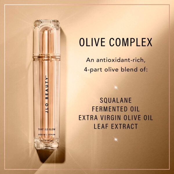JLO BEAUTY That JLo Glow Serum | Skin Care that Tightens, Brightens and Hydrates, Made with Niacinamide and Squalane | 1.5 Oz (Exclusive Value Size) - Image 9
