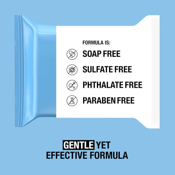 Neutrogena Makeup Remover Wipes, Daily Facial Cleanser Towelettes, Gently Cleanse and Remove Oil & Makeup, Alcohol-Free Makeup Wipes, 2 x 25 ct - Image 5