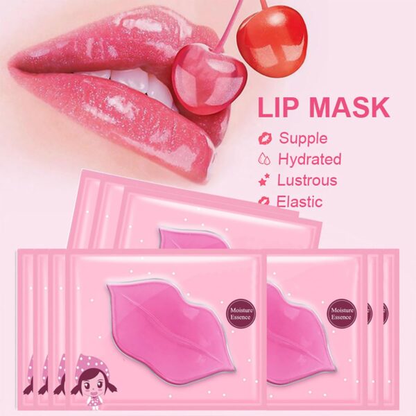Eakroo 20 Pairs Lip Masks & Eye Mask, Power Crystal Gel 24K Lip Eye Mask, Effectively Nourishes the Lip & Eye Skin, Anti-Aging Eye Patches for Moisturizing, Reducing Fine Lines Dark Circle - Image 6