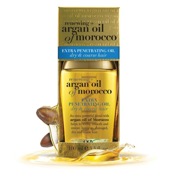 OGX Renewing + Argan Oil of Morocco Extra Penetrating Oil 3.3 fl oz - Image 3