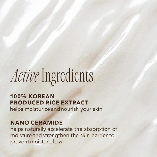 The Face Shop Rice Ceramide Moisturizing Emulsion - Rice Extract - Lightweight Face Moisturizer - Brightening - Hydrating Targets Dryness - Strengthens Skin Barrier - Face Lotion - Korean Skin Care - Image 3