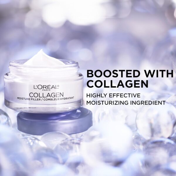 L’Oréal Paris Collagen Daily Face Moisturizer, Reduce Wrinkles, Face Cream 1.7 oz - Image 5