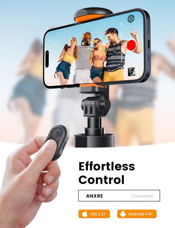 71" Phone Tripod, NT79 Extendable Selfie Stick for Cell Phone＆Camera, Tripod Stand with Remote for Video Recording, Phone Holder Tripod Compatible with iPhone Android, Camera - Image 7