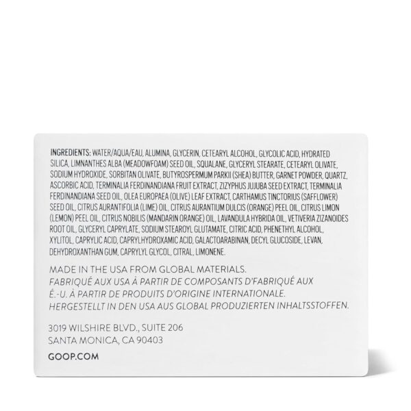 goop Beauty Microderm Exfoliator | Microdermabrasion Scrub to Smooth Textured Skin | Physical & Chemical Exfoliant | Micro-Exfoliating Minerals & Glycolic Acid | 1.7 fl oz - Image 7