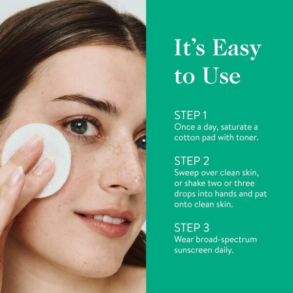 good.clean.goop Beauty The Illuminator 10% Glycolic Toner | Correct Texture and Minimize Pores | Glycolic Acid, Black Tea Ferment, & Snow Mushroom Extract | Helps Even Skin Tone | Vegan | 3.4 Fl oz - Image 5