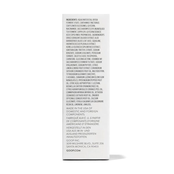 goop Beauty Peptide Serum |Reduces Fine Lines, Wrinkles, & Dark Spots | Peptides, Ceramides, & Niacinamide | Anti Aging Treatment to Improve Firmness & Elasticity | 1 fl oz - Image 7