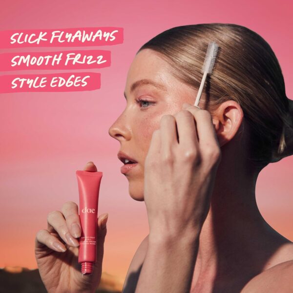 DAE Hair Cactus Fruit 3-In-1 Styling Cream & Taming Wand - Tame Flyaways, Smooth Frizz, Style Edges (0.6 oz.) - Image 4