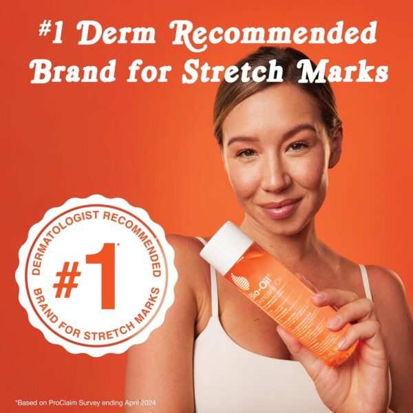 Bio-Oil Skincare Body Oil Serum, Face and Body Moisturizer with Vitamin E & A, for Scars, Stretch Marks, Sensitive Skin, All Skin Types, Dermatologist Recommended, Non-Comedogenic, 2 Oz - Image 2