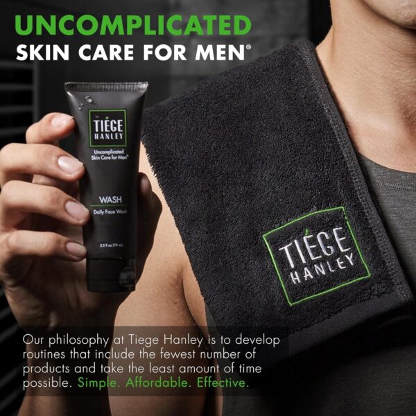 Tiege Hanley Exfoliating Face Wash for Men, 2 Oz - Gentle Face Scrub for Deep Pore Cleansing, Detoxifies & Removes Dead Skin Cells - Refreshing Facial Exfoliator for Dry or Sensitive Skin - Image 6