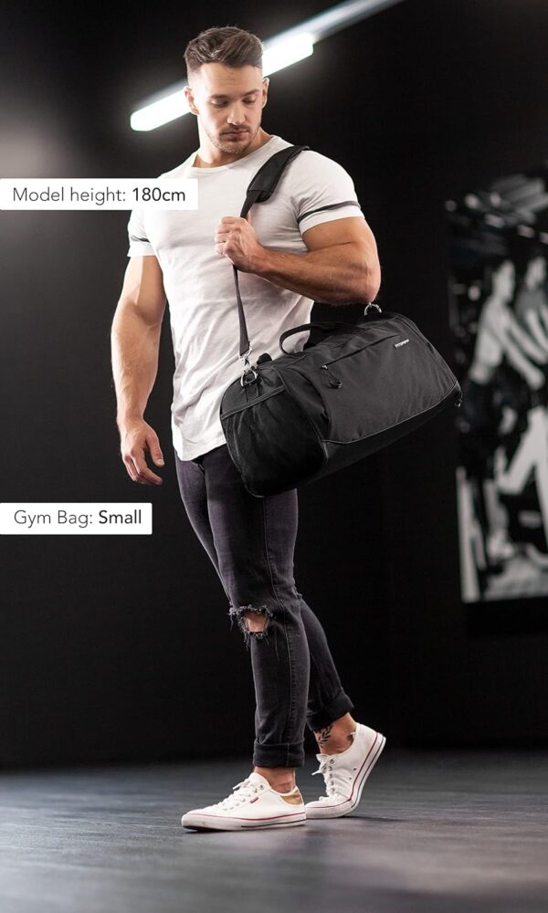 Fitgriff® Gym Bag for Men & Women with Shoe & Wet Compartment - Duffle Bag for Travel, Sports, Fitness & Workout - Image 2
