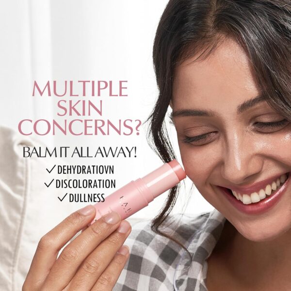 KAHI Wrinkle Bounce Multi Balm Stick | PDRN Collagen Wrinkle Stick | All-in-One Hydrating Lip Balm Eye Cream Neck Cream Make Up Base & Face Mist Moisture Balm | Daily Face Moisturizer - Image 5