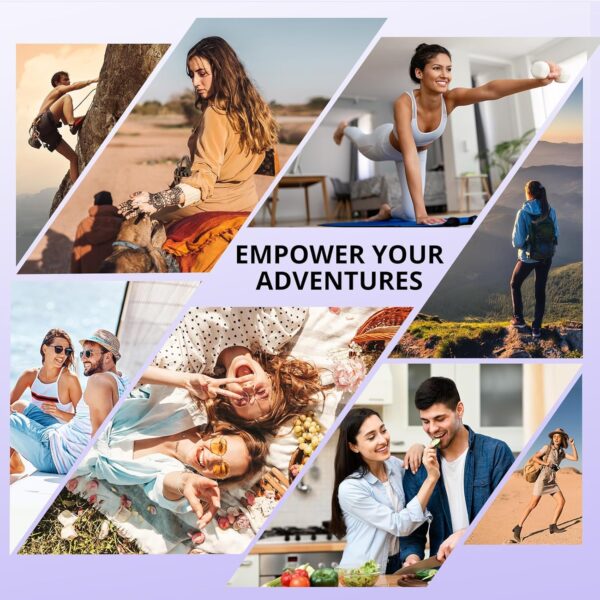 ATUMTEK 60" Selfie Stick Tripod, All-in-One Extendable Phone Tripod with Bluetooth Remote, Storage Bag Included, for iPhone and Android Phone Selfie, Video Recording, Vlogging, Live Streaming, Purple - Image 6