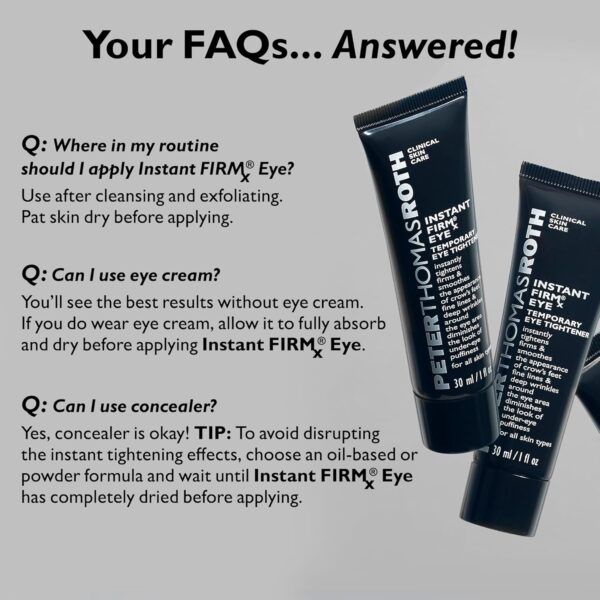 Peter Thomas Roth | Instant FIRMx Temporary Eye Tightener | Firm and Smooth the Look of Fine Lines - Image 10