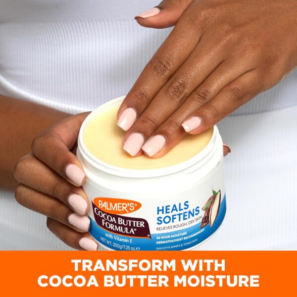 Palmer's Cocoa Butter Formula Daily Skin Therapy Solid Lotion with Vitamin E, Body Moisturizer for Extremely Dry Skin, Softens and Soothes, 7.25 Ounces, (Pack of 1) - Image 8