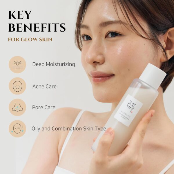 Beauty of Joseon Glow Replenishing Rice Facial Sebum Toner for Oily Combination Skin Korean Moisturizing Balance Care 150ml, 5.07 fl.oz - Image 3