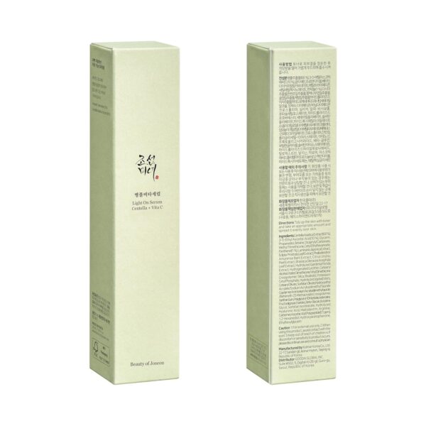 Beauty of Joseon Light On Serum Vitamin C Centella Dark Spot Fine Lines Pigmentation Correcting Serum, Hydrating Moisturizer, Korean Skin Care for Men and Women, 30ml, 1 fl.oz - Image 8