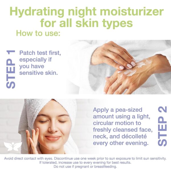 YOUN Beauty 2.5% Retinol Night Cream Moisturizer for Face by Holistic Dr. Anthony Youn – Paraben-Free Face Moisturizer with Vitamin B5 & E, Hyaluronic Acid, and Green Tea for Skin Renewal, 50ml - Image 7