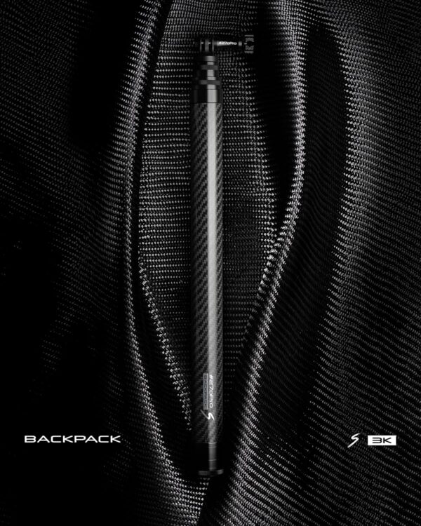#270Pro Backpack S 3K | Original Design 8.8Ft Ultra-Long Invisible Selfie Stick, 99% Carbon Fiber, Lightweight & Portable, Works with GoPro, Insta360, DJI (Adapter Required for Some Models) - Image 2